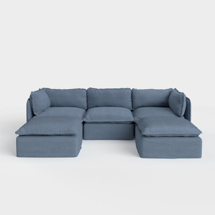 Washable U-Sectionals