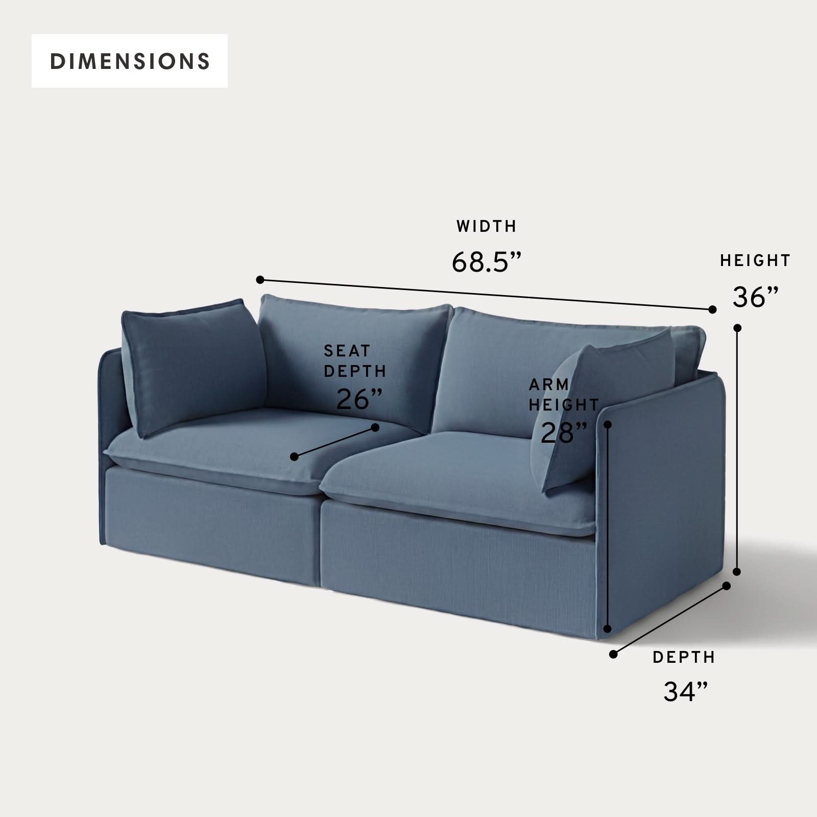 Outdoor 2-Seater Sofa - 60% OFF | Chicory