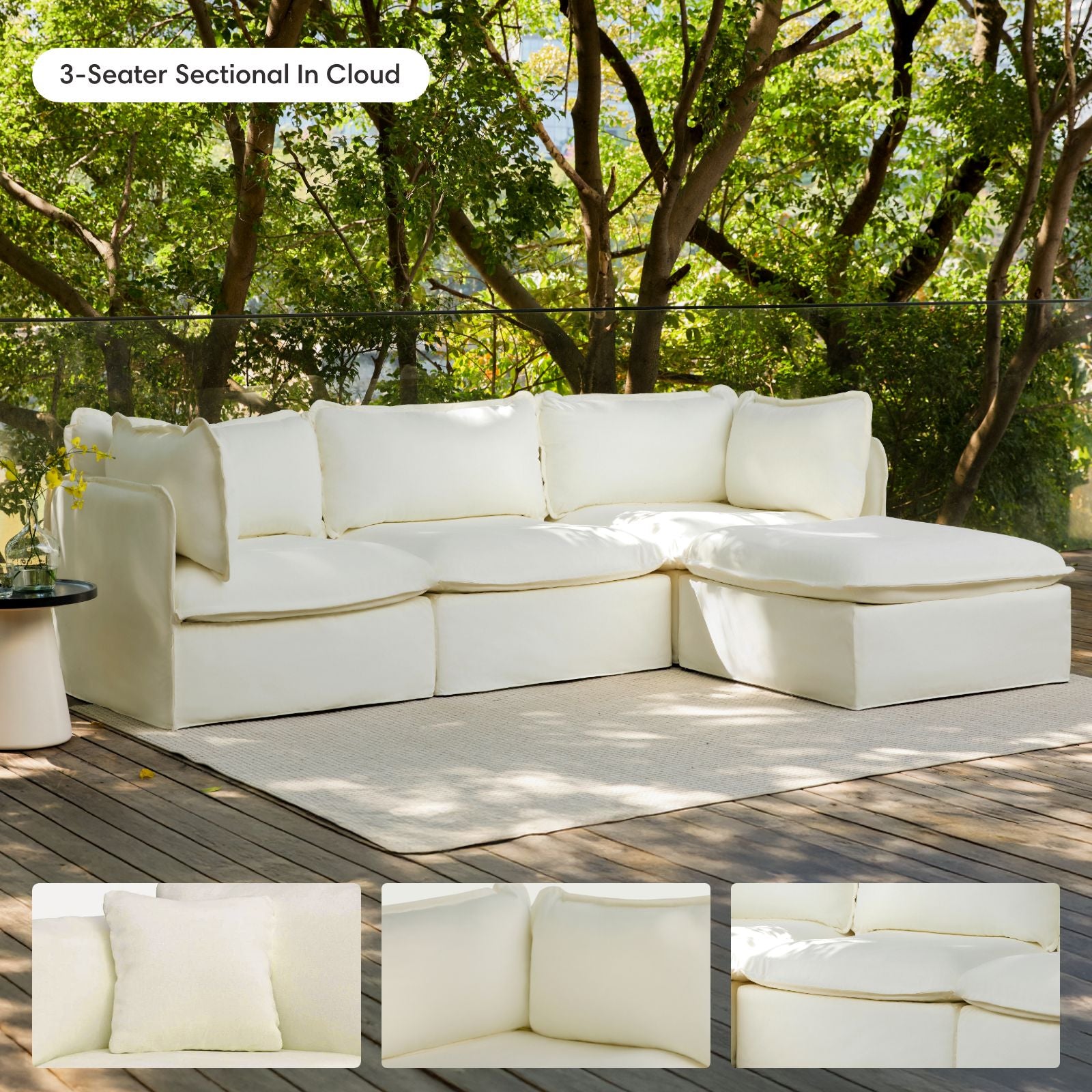 Outdoor 8-Seater U-Sectional - 60% OFF | Chicory