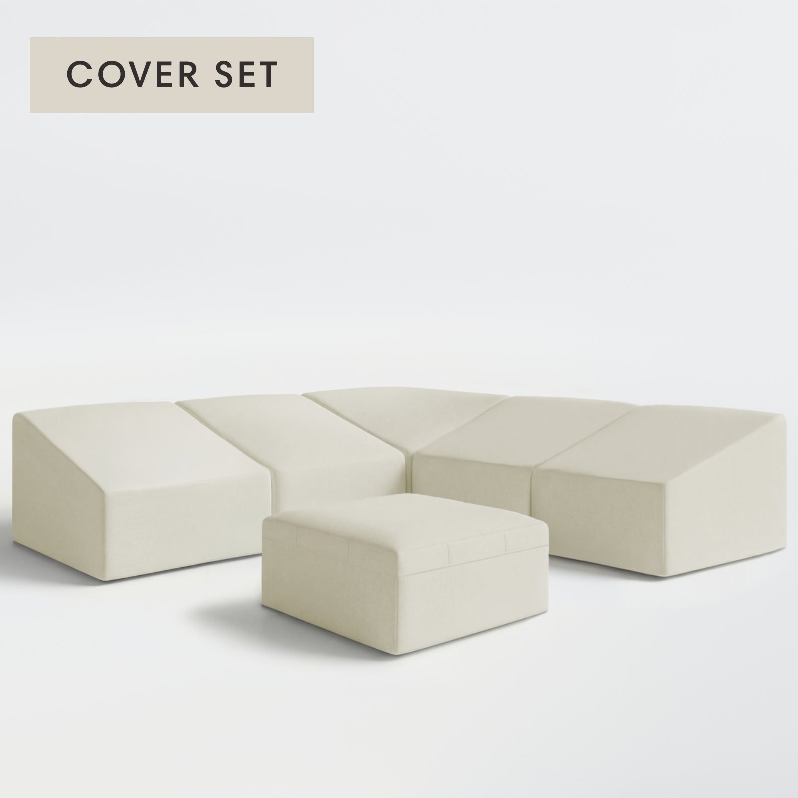 CORNER 2 CORNER The Thieves' Theme 12インチ Outdoor 5-Seater Corner Sectional Weather Covers - 60% OFF | Chicory