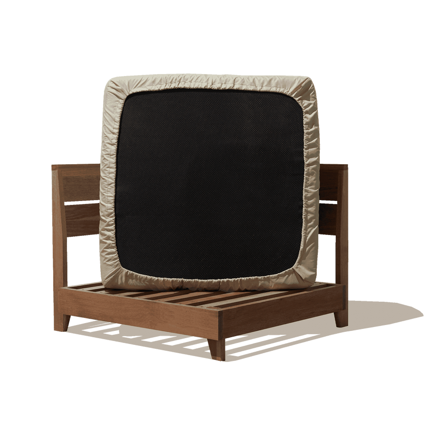 Quick-Use Outdoor Cushion Cover for End Chair